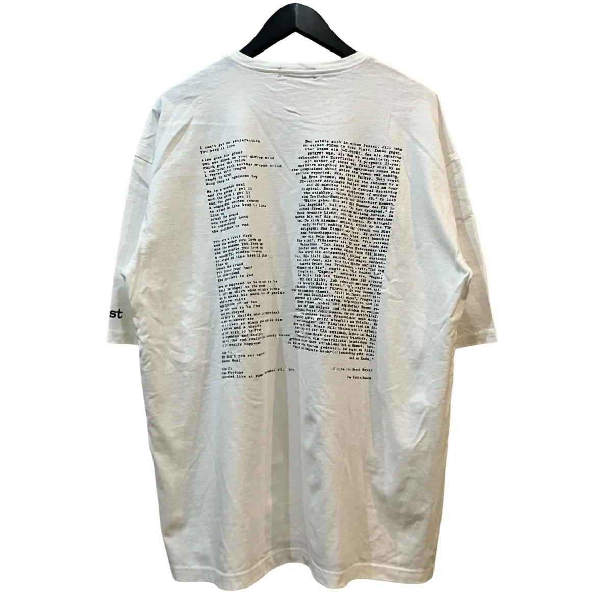 半袖プリントTシャツUC2E4813 8 - Image 2