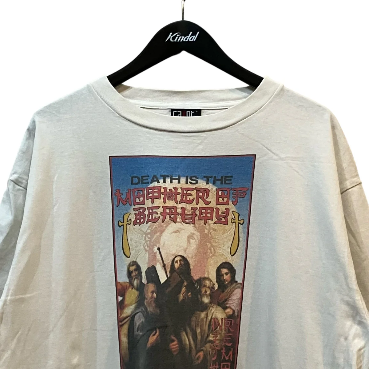 23AW「RK SS TEE   WITH OUT FEAR」ヴィンテージ加工TシャツSM A23 0000 C07 - Image 3