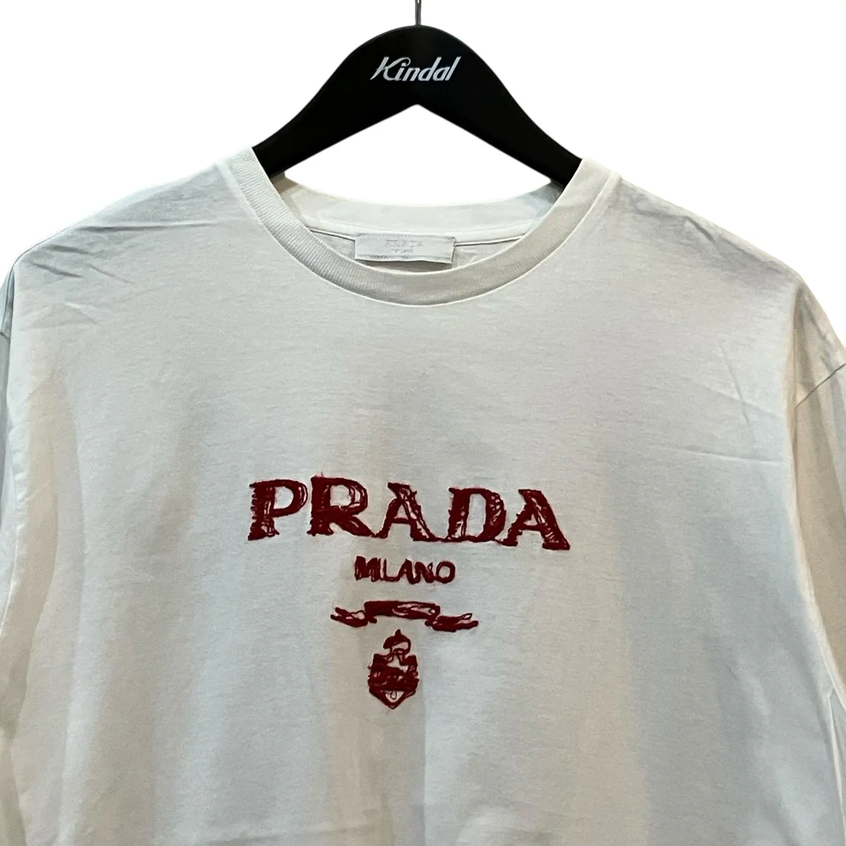 ロゴ刺繍TシャツUJN815 - Image 3
