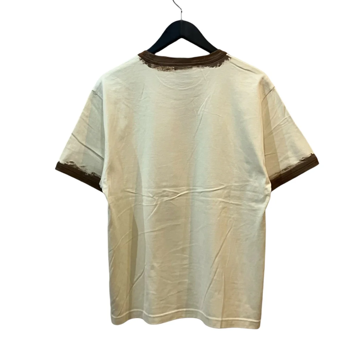 「HAND PRINT RINGER TEE」プリントリンガーTシャツ - Image 2