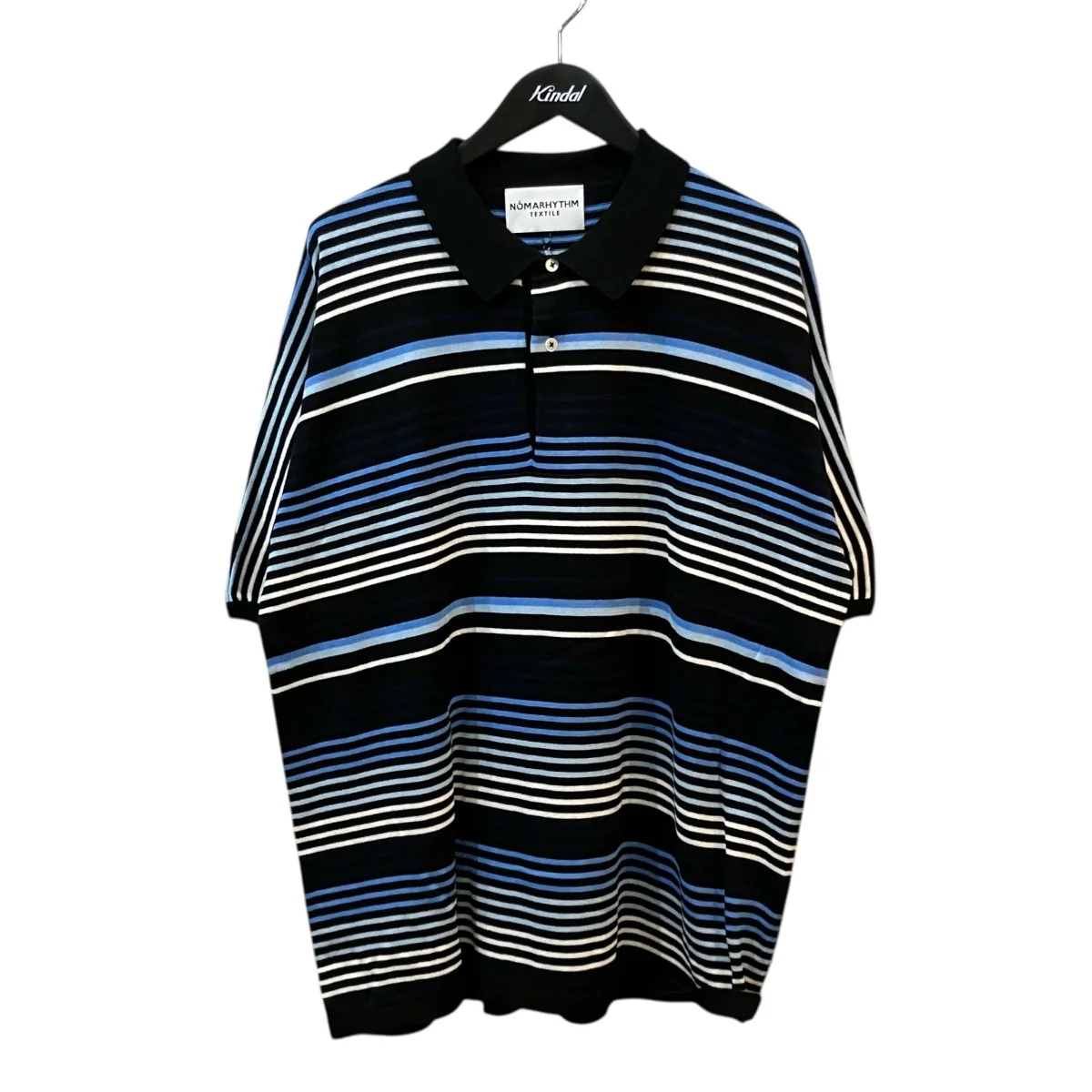 「Gradation Stripe Polo」ボーダーポロシャツN39KN01