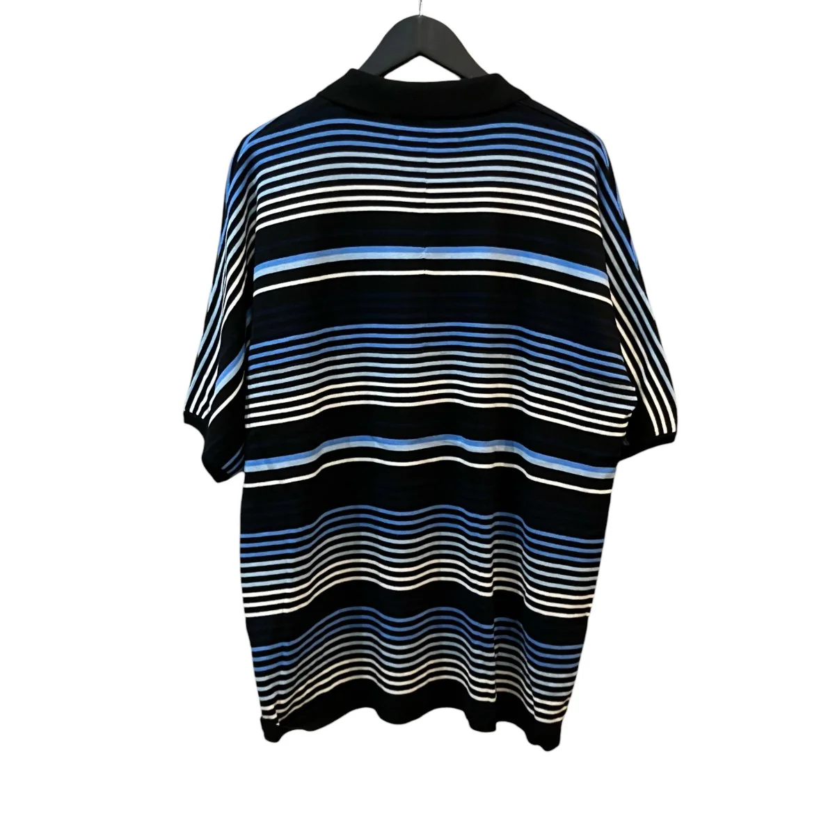 「Gradation Stripe Polo」ボーダーポロシャツN39KN01 - Image 2