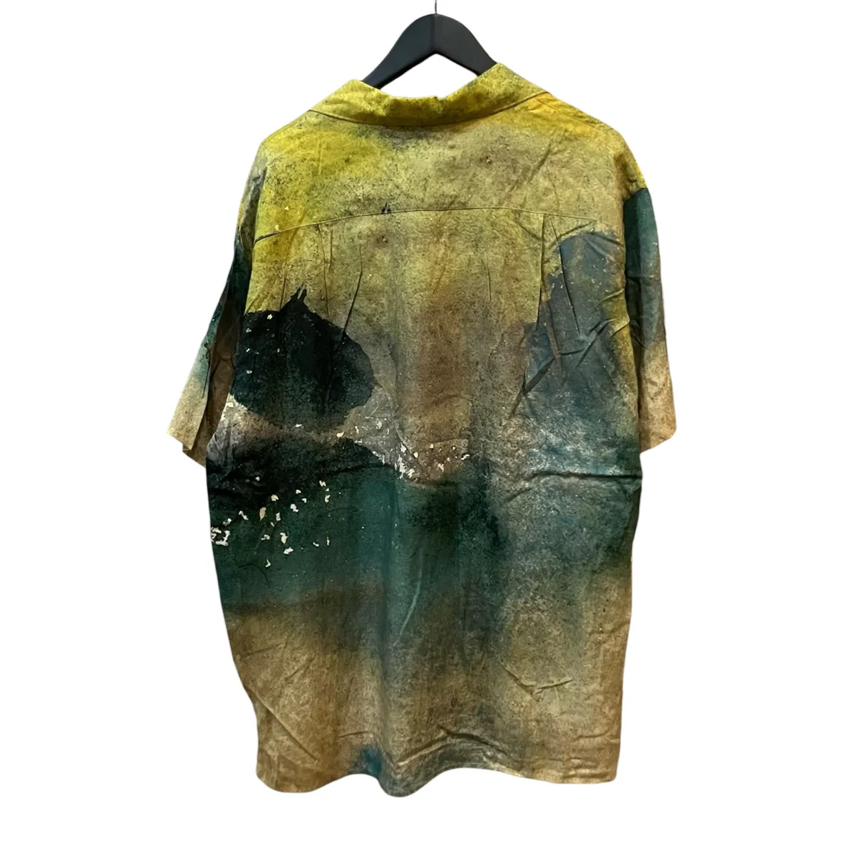 25ss「LANDSCAPE PRINTED OPEN COLLAR SHIRT」総柄オープンカラーシャツYK25SS0933SH - Image 2
