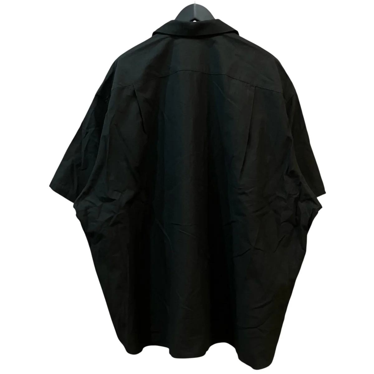 「re-engineered over shirts short sleeve back satin anthracite」半袖オープンカラーシャツSL25SS OCSHSSCL - Image 2