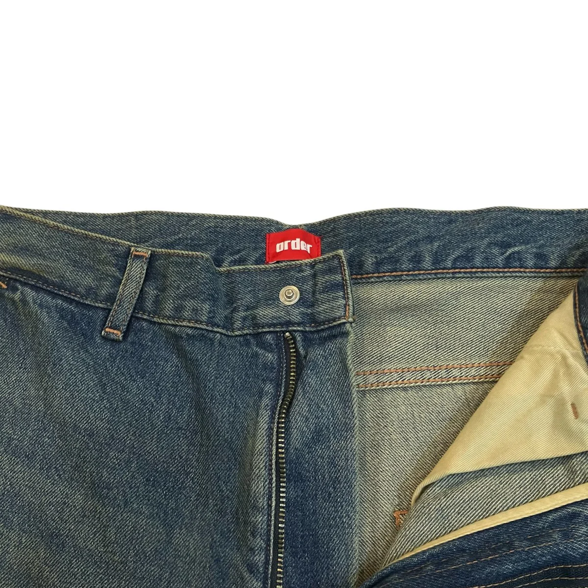 「LOOSE DENIM HALF PANTS VINTAGE」ヴィンテージ加工デニムハーフパンツorder 029 v - Image 3