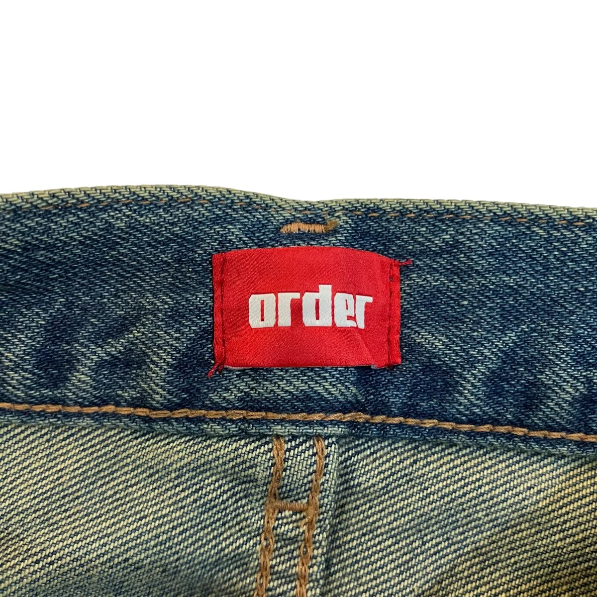 「LOOSE DENIM HALF PANTS VINTAGE」ヴィンテージ加工デニムハーフパンツorder 029 v - Image 5