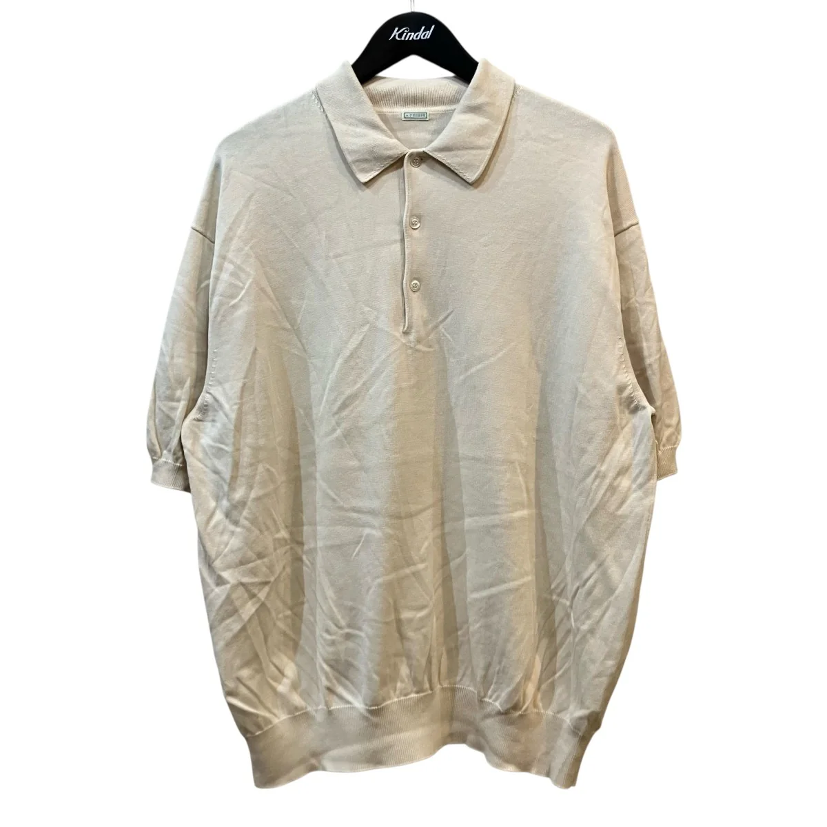 「Cotton Knit S S Polo Shirts」ポロシャツ22SAP 03 05H
