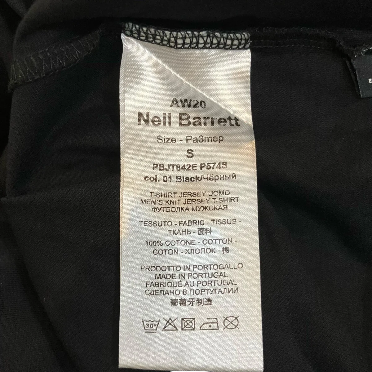 バックチェーンTシャツPBJT842E - Image 6