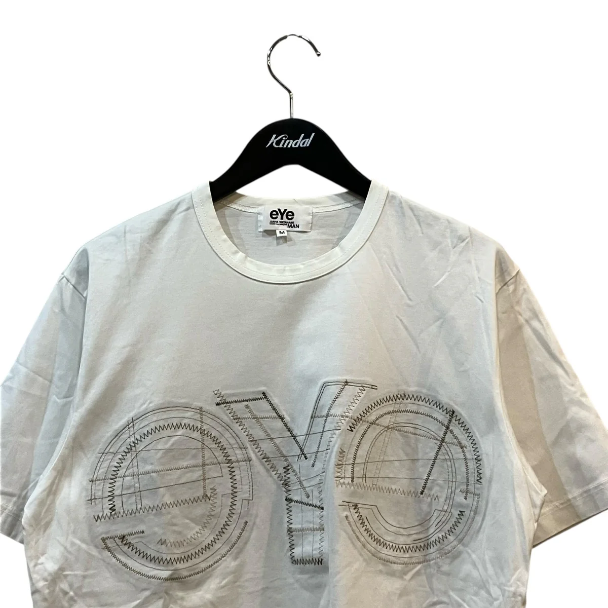 ステッチ刺繍TシャツWE T906 - Image 3