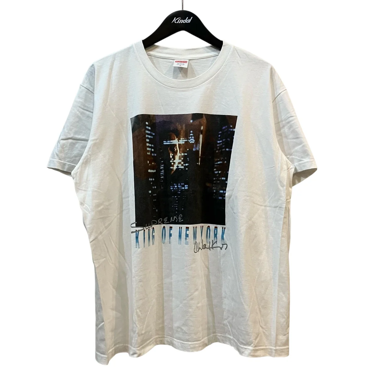 19SS「Christopher Walken King Of New York Tee」プリントTシャツ