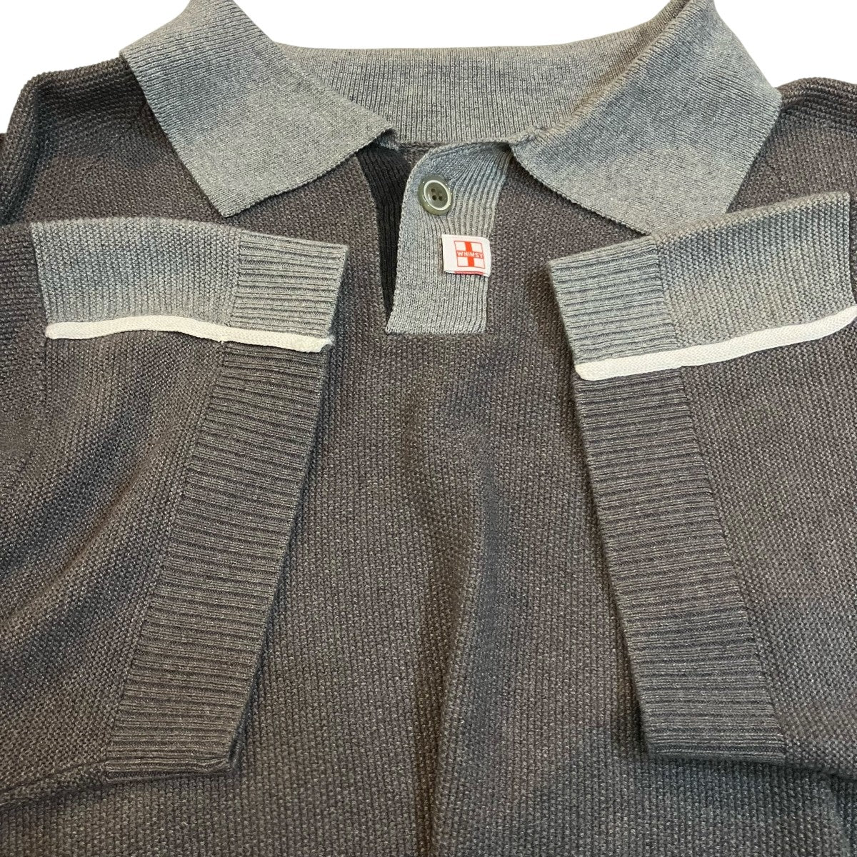 Owen Knit Top ニットポロシャツ - Image 4