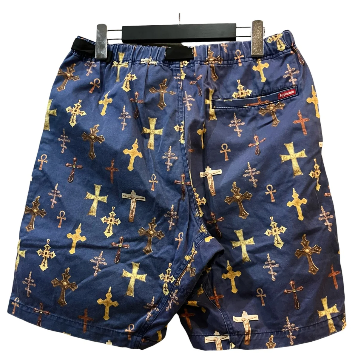 23SS「Crosses Belted Short」クロスプリントベルテッドショーツ - Image 2