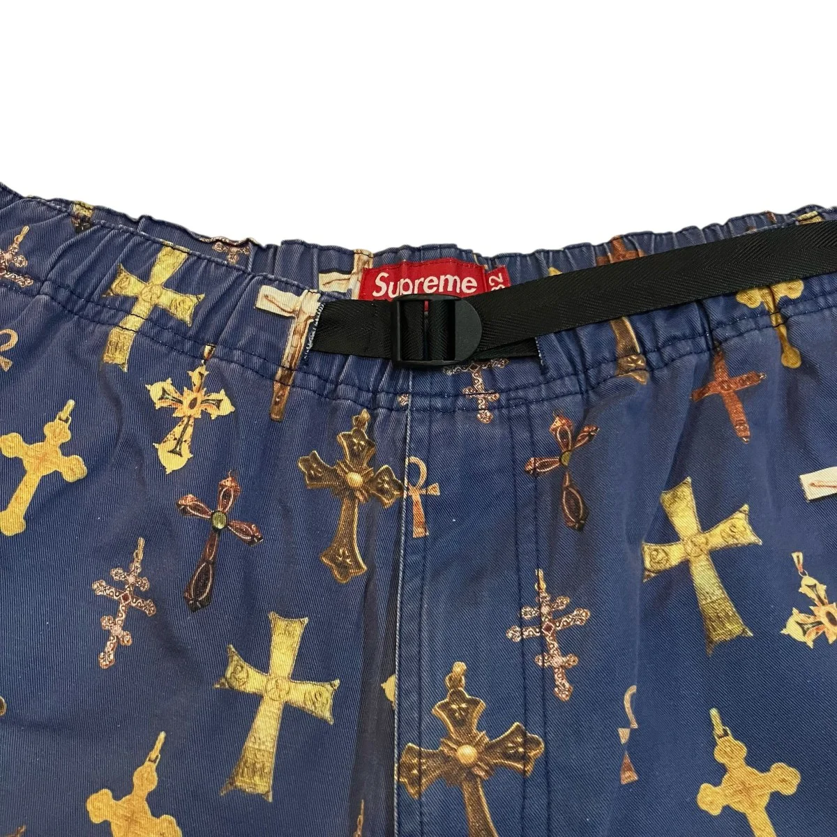 23SS「Crosses Belted Short」クロスプリントベルテッドショーツ - Image 3
