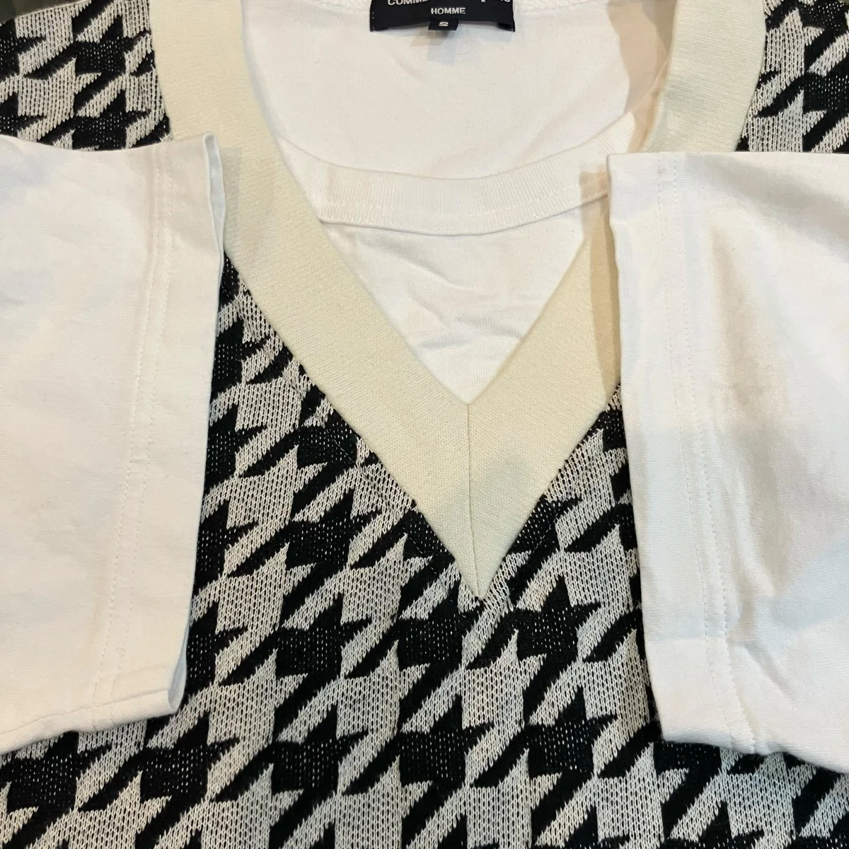 ニットベストドッキングTシャツ - Image 4