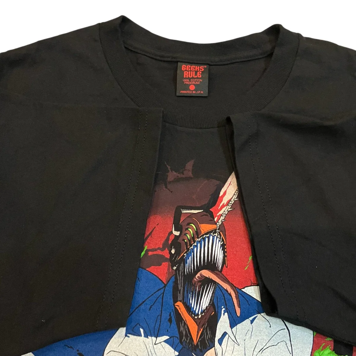 CHAINSAW MAN The Movie Reze Arc 15 Silkscreen Printing LS T Shirt vol．02 プリントTシャツ - Image 4