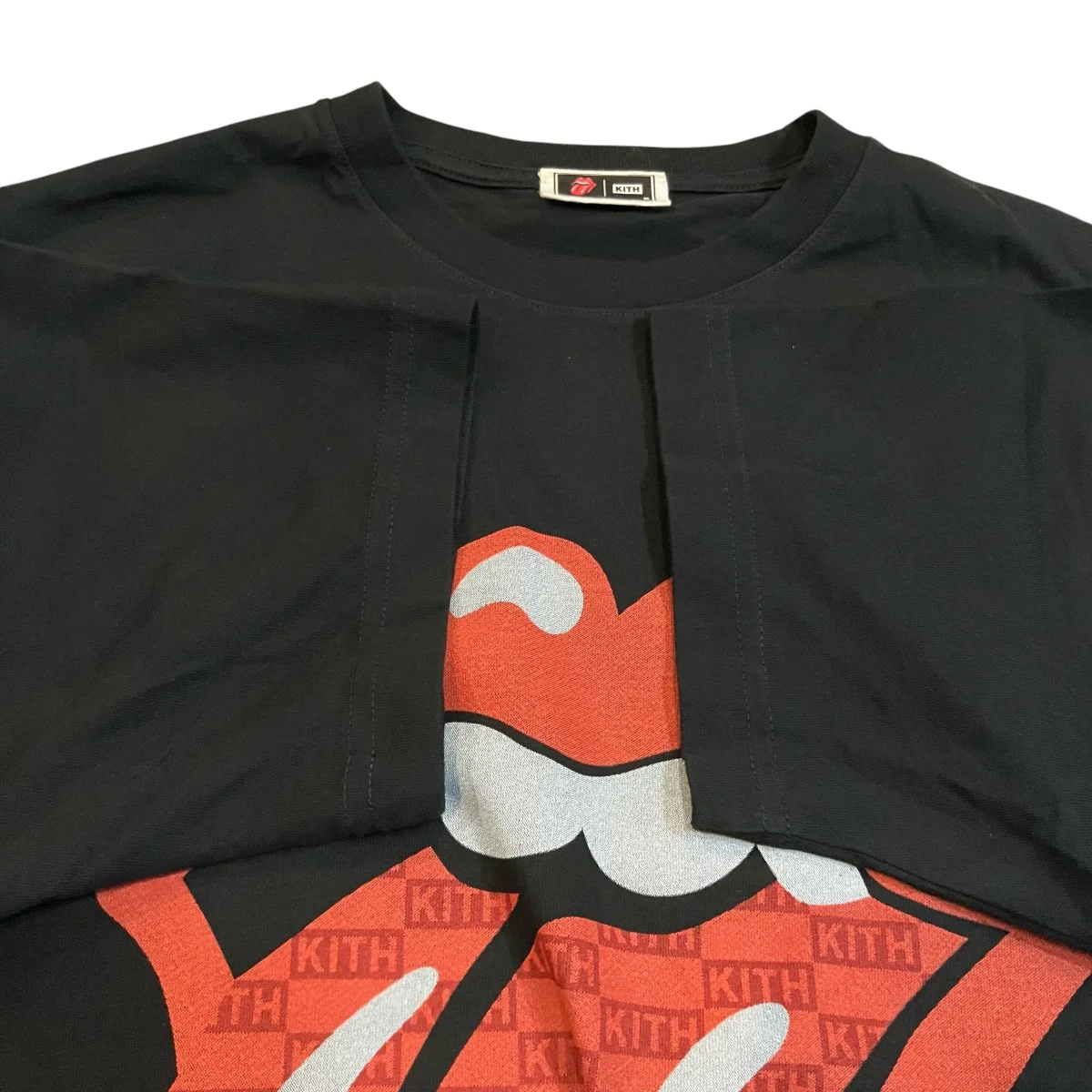 Rolling Stones Monogram Tongue Tee ローリングストーンズプリントTシャツ - Image 4