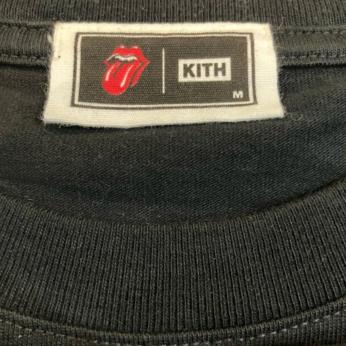 Rolling Stones Monogram Tongue Tee ローリングストーンズプリントTシャツ - Image 5