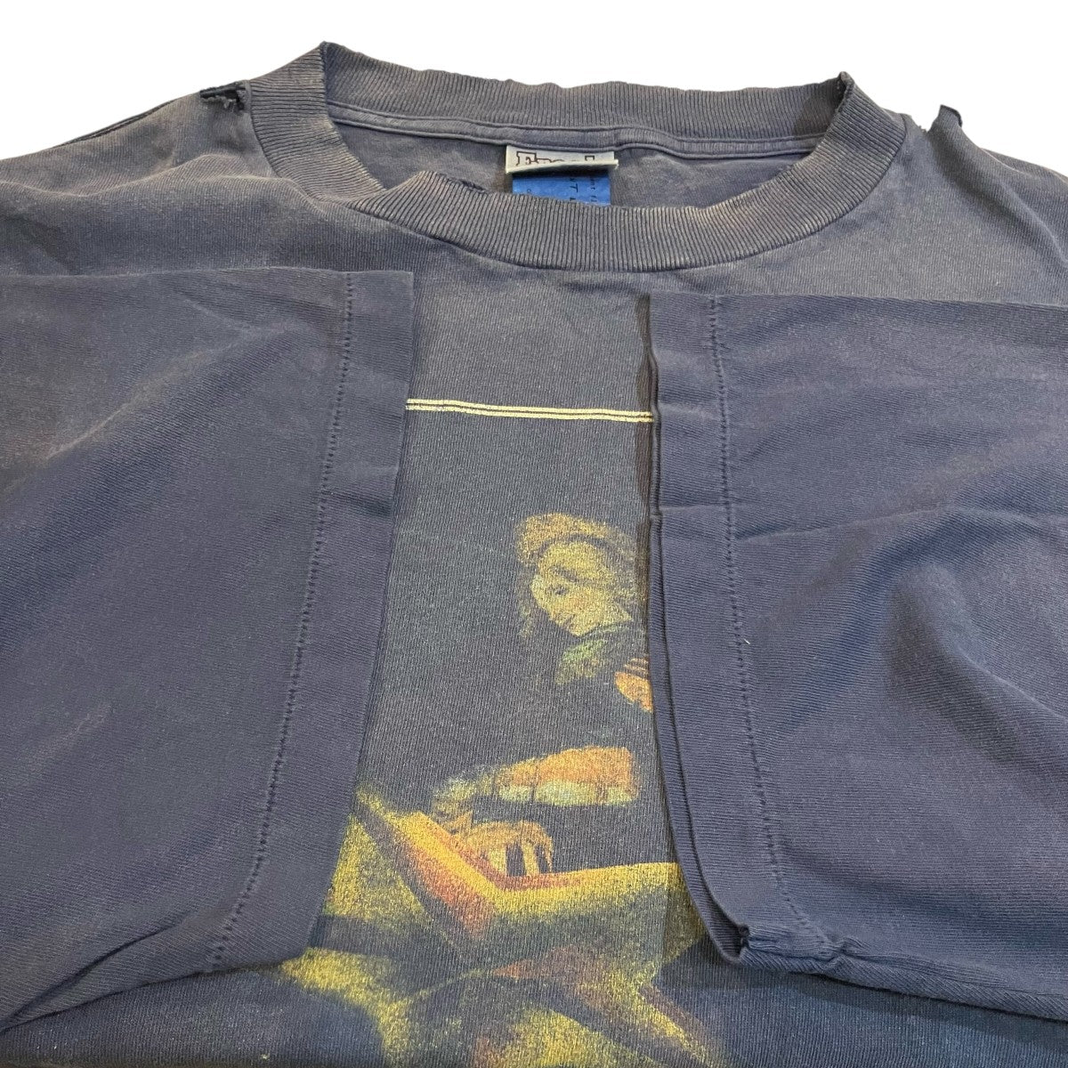 CP SS TEE  STAR ヴィンテージ加工Tシャツ - Image 4