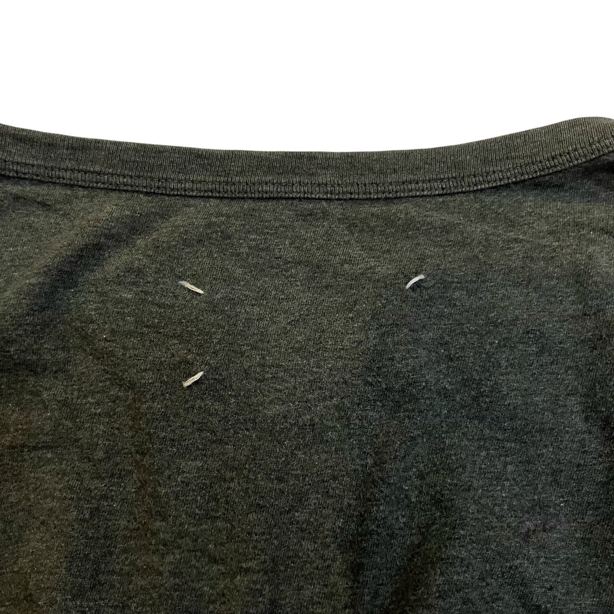 コットンジャージメランジクルーネック半袖Tシャツ - Image 6