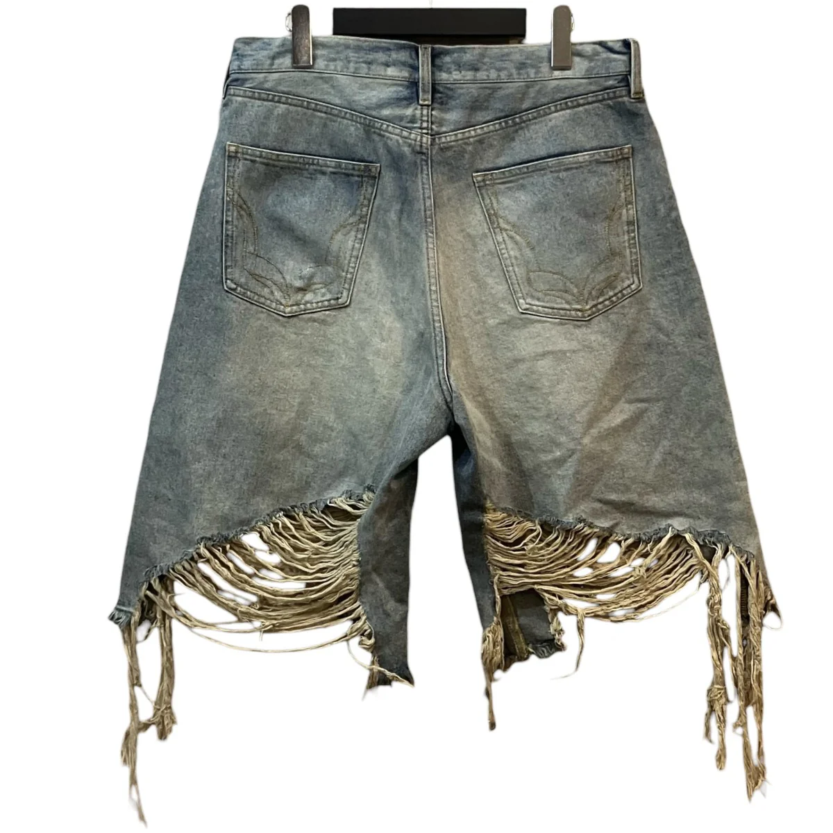 JN RIPPED DENIM SHORTSデニムショーツ - Image 2