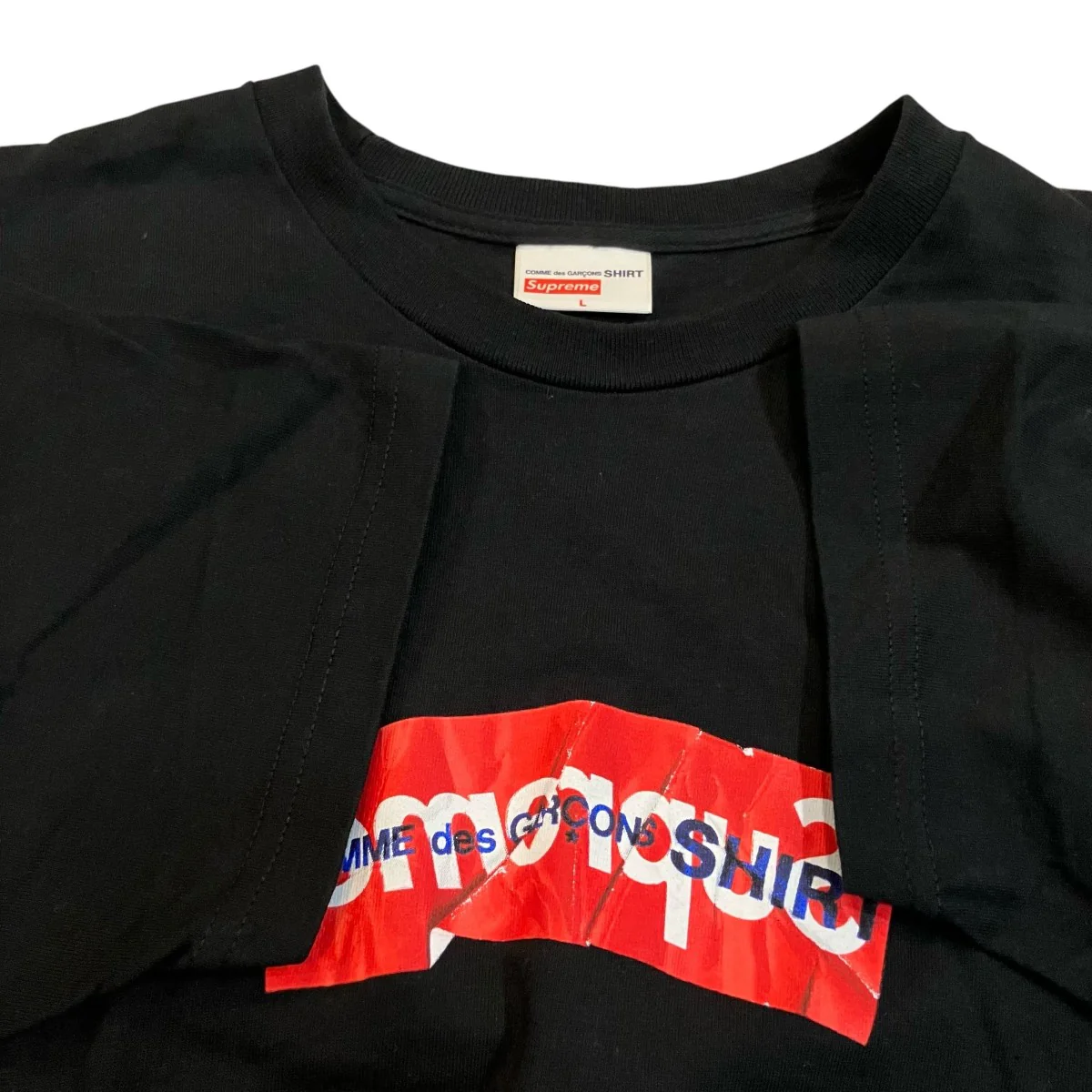 Split Box Logo Tee ボックスロゴTシャツ - Image 4