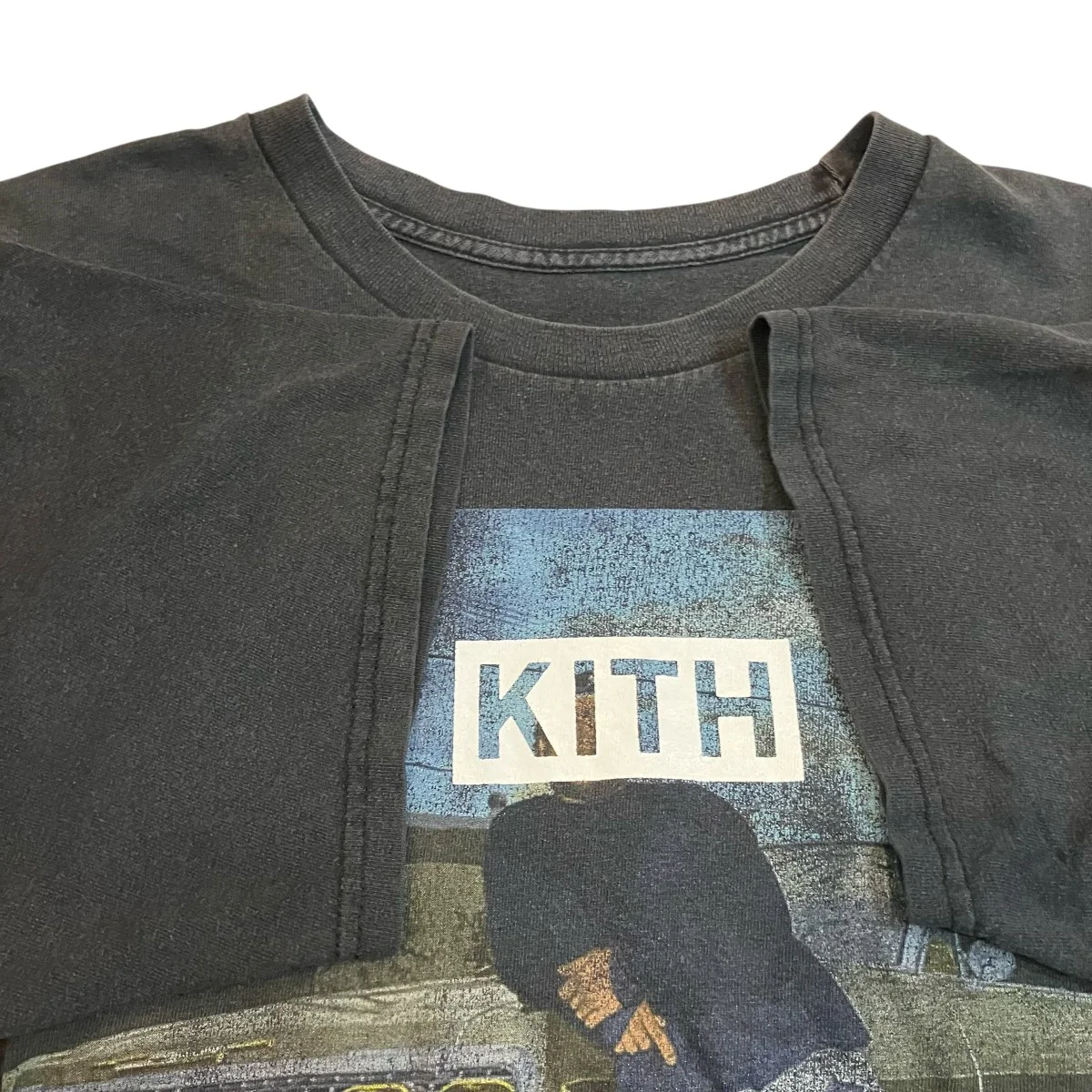 VヴィンテージリメイクプリントTシャツ - Image 4