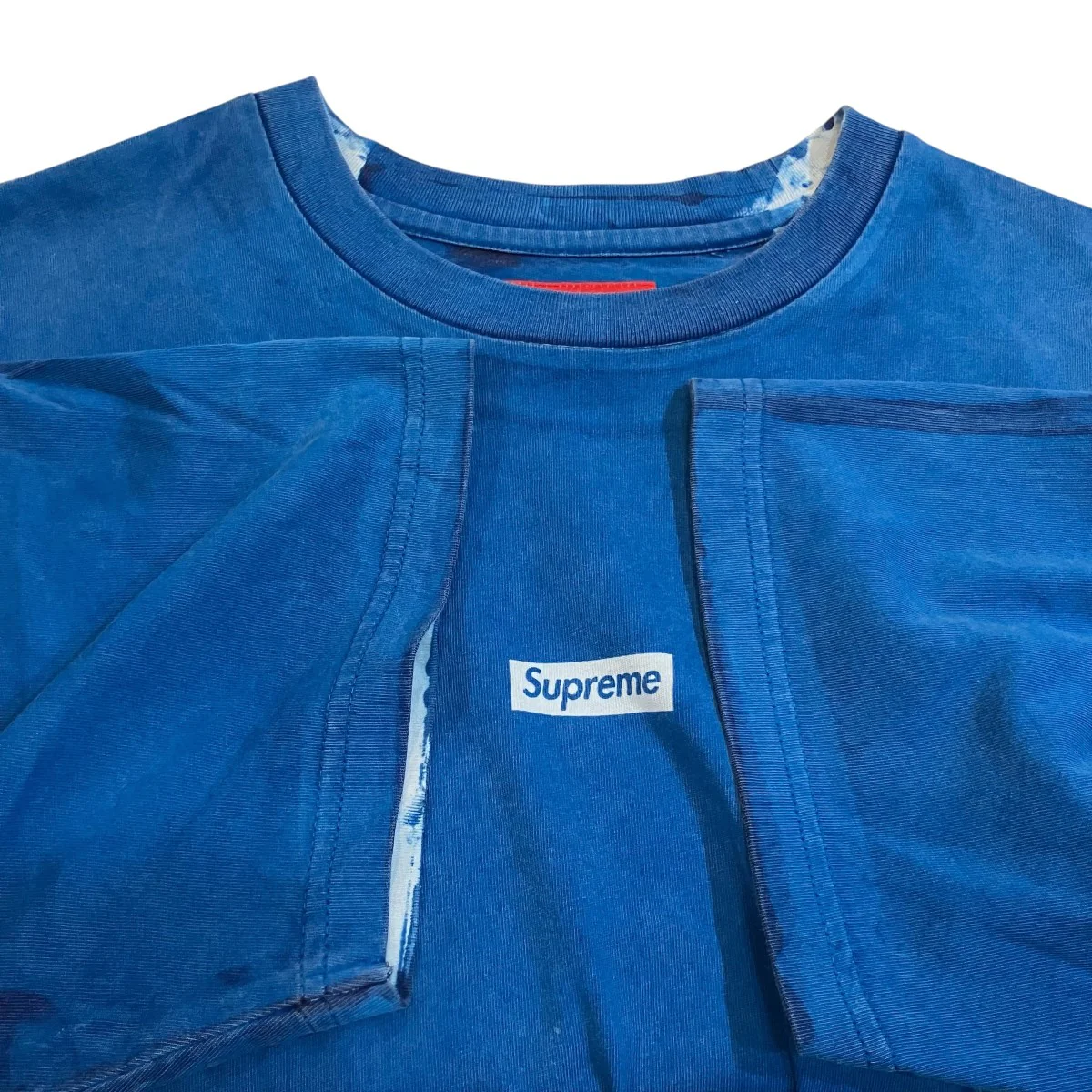Overprint Small Box S S Top オーバープリントスモールボックスロゴTシャツ - Image 4