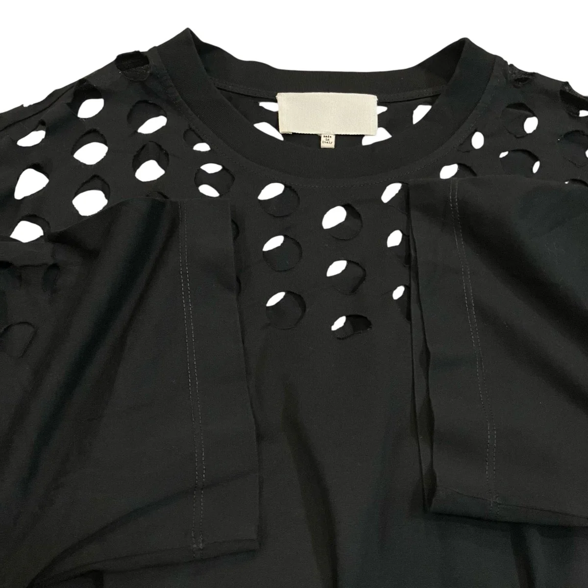 HOLES OVERSIZE T-SHIRT パンチングTシャツ - Image 4