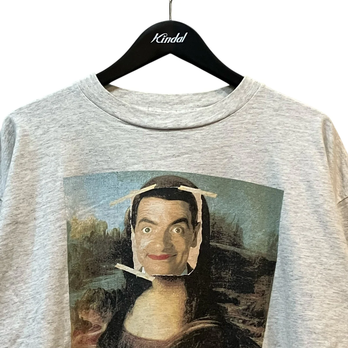 「モナリザ ミスタービーン」ヴィンテージTシャツ - Image 3