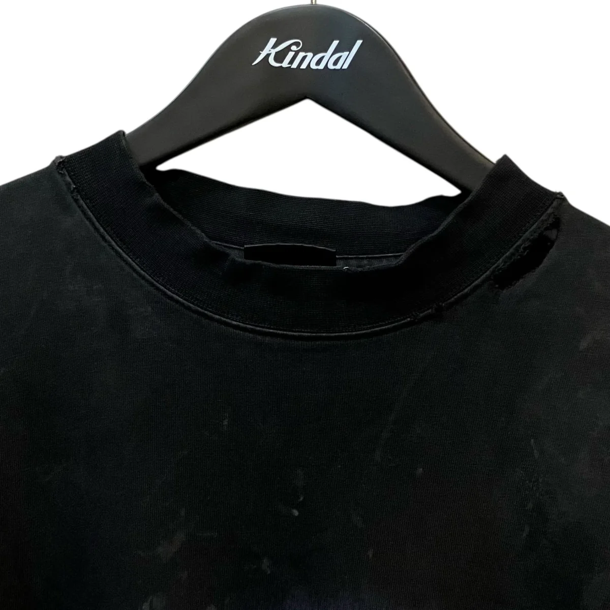 ダメージ加工Paris MoonプリントTシャツ - Image 3
