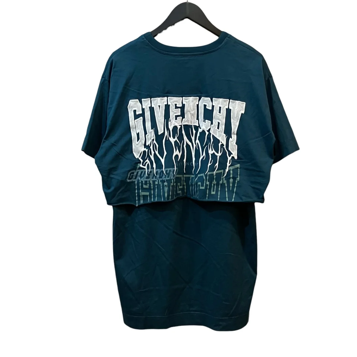 レイヤードオーバーラッププリントTシャツ - Image 2