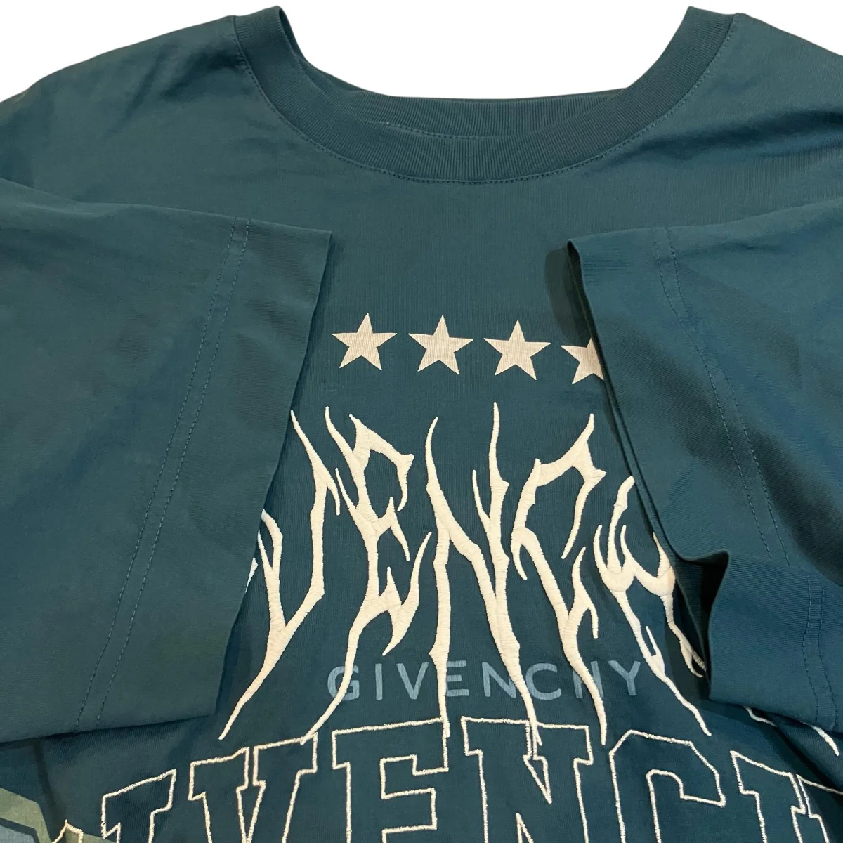 レイヤードオーバーラッププリントTシャツ - Image 4