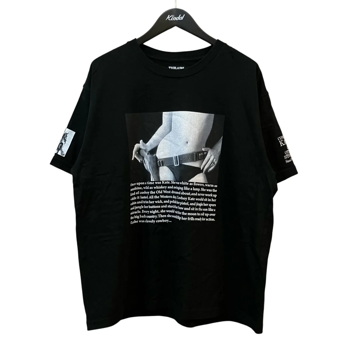 「holster Tee」プリントTシャツ25MND STL06 99 L2