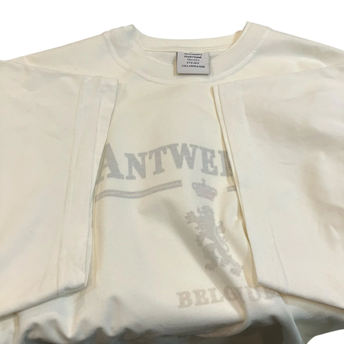 Oversized Double-Layer Tee レイヤードTシャツ - Image 4