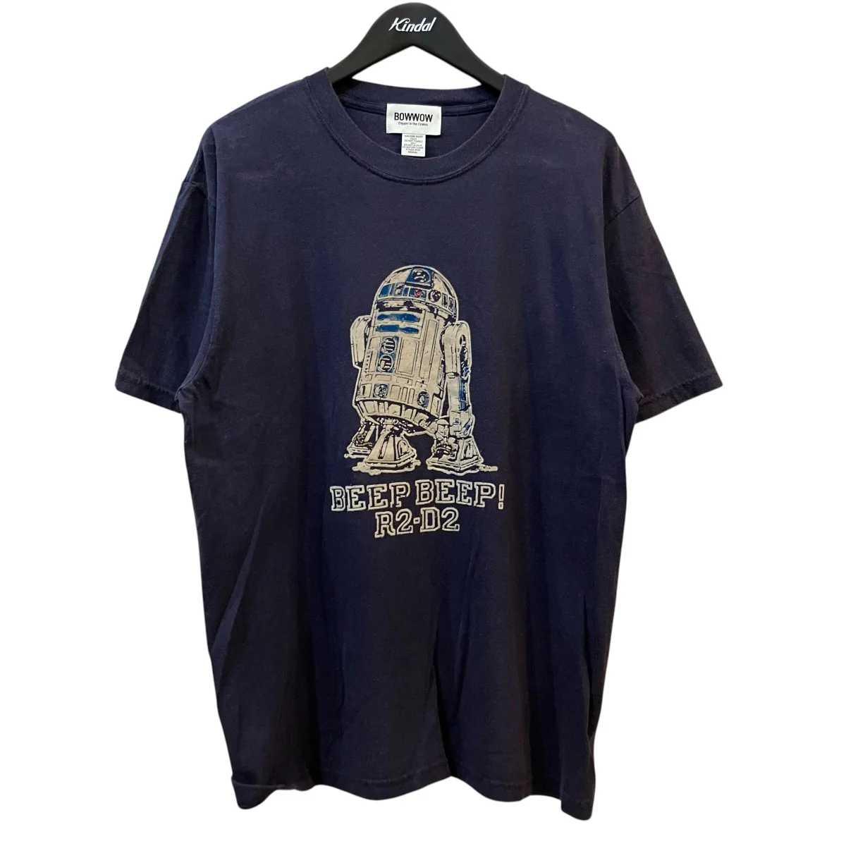 「R2-D2 TEE」ヴィンテージ加工プリントTシャツ