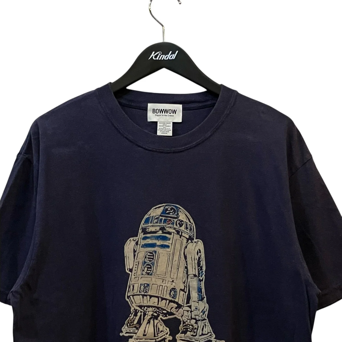 「R2-D2 TEE」ヴィンテージ加工プリントTシャツ - Image 3