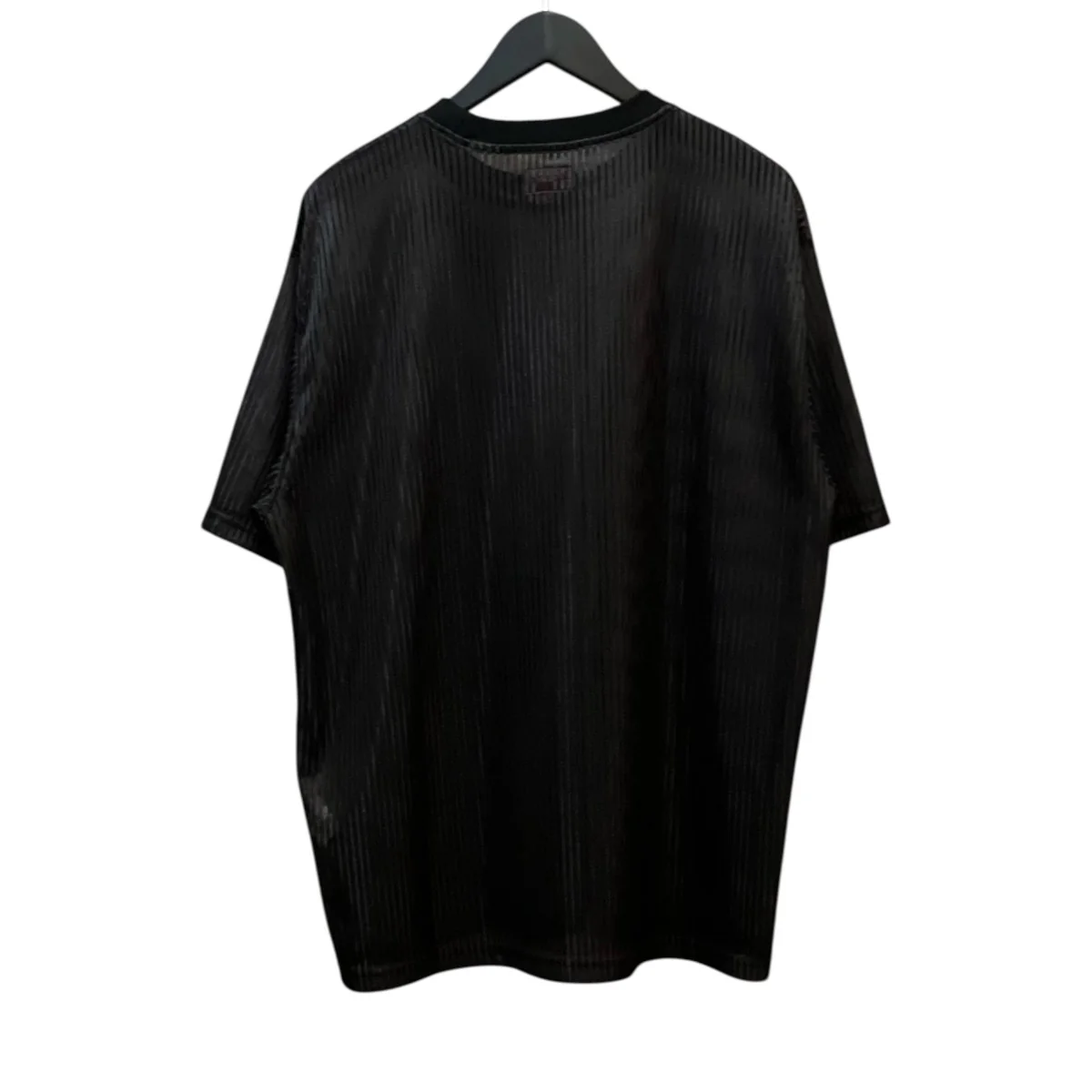 Gradient Mesh Stripe Jersey ストライプメッシュTシャツ - Image 2
