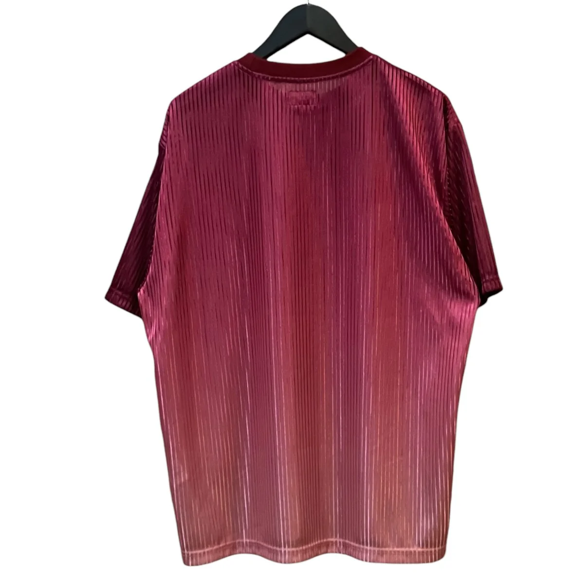 Gradient Mesh Stripe Jersey ストライプメッシュTシャツ - Image 3