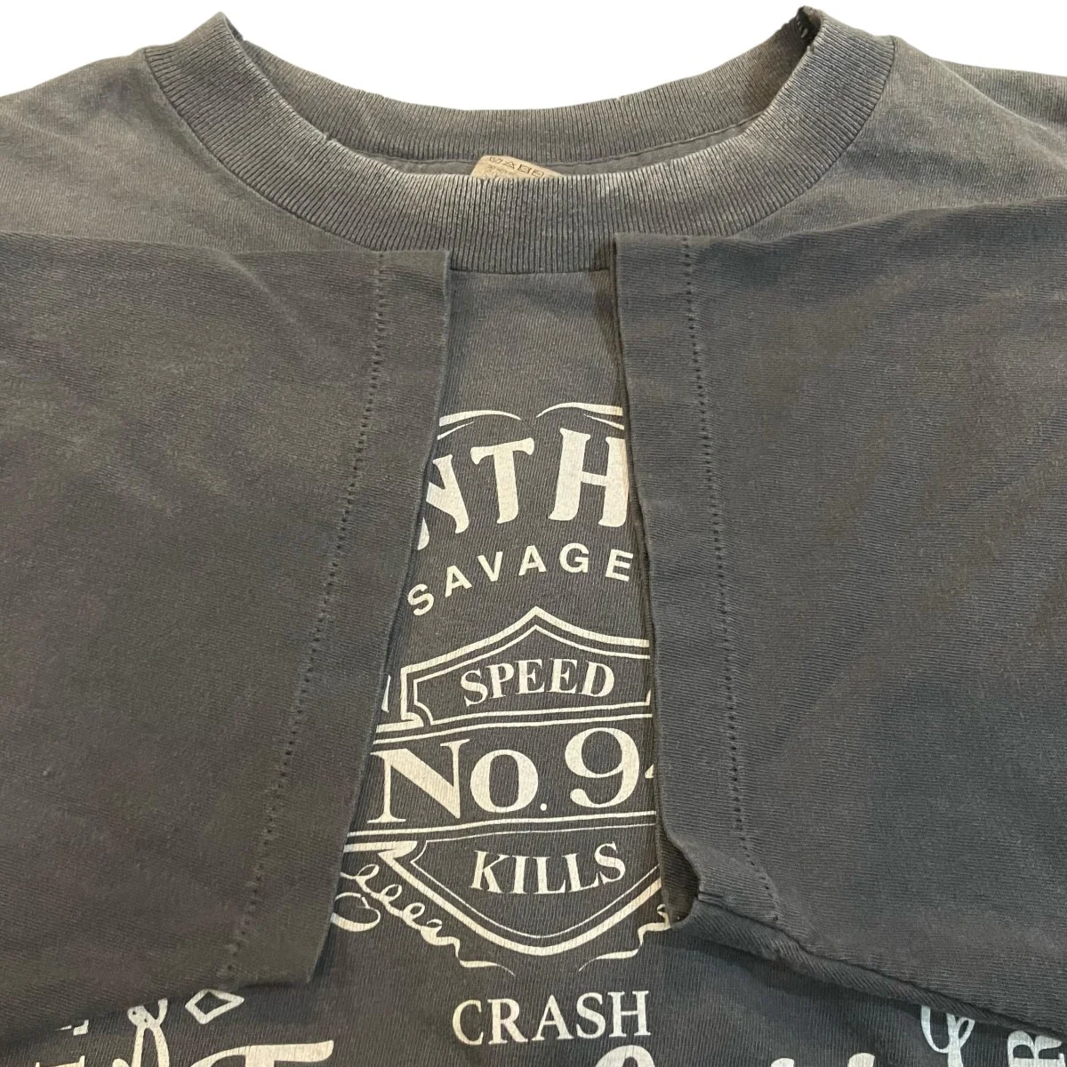 STHD . SS TEE FEARLESS ヴィンテージ加工Tシャツ - Image 4