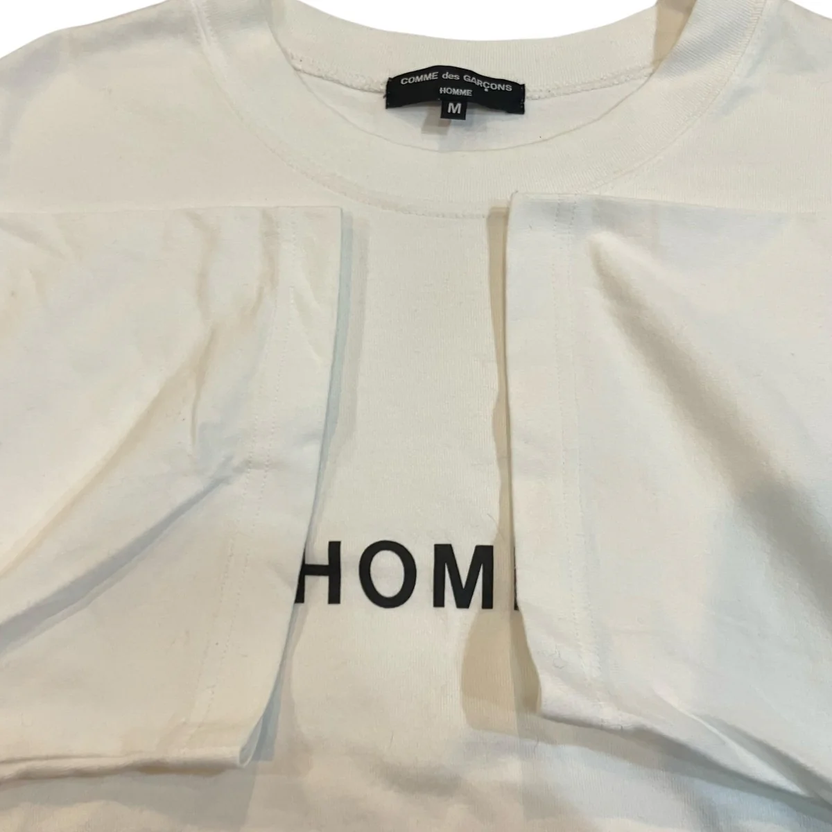 HOMMEプリント半袖シャツ - Image 4