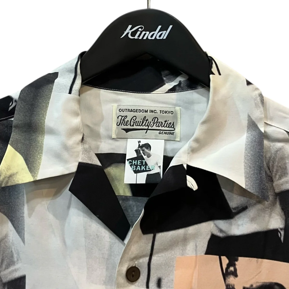 CHET BAKER S S HAWAIIAN SHIRTチェットベイカーハワイアンシャツ - Image 3
