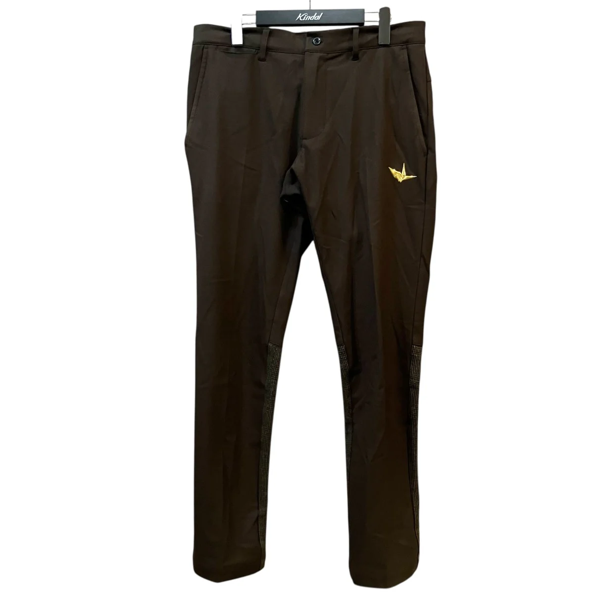 「113 GOLF LONG PANTS」裾切替パンツGRP195