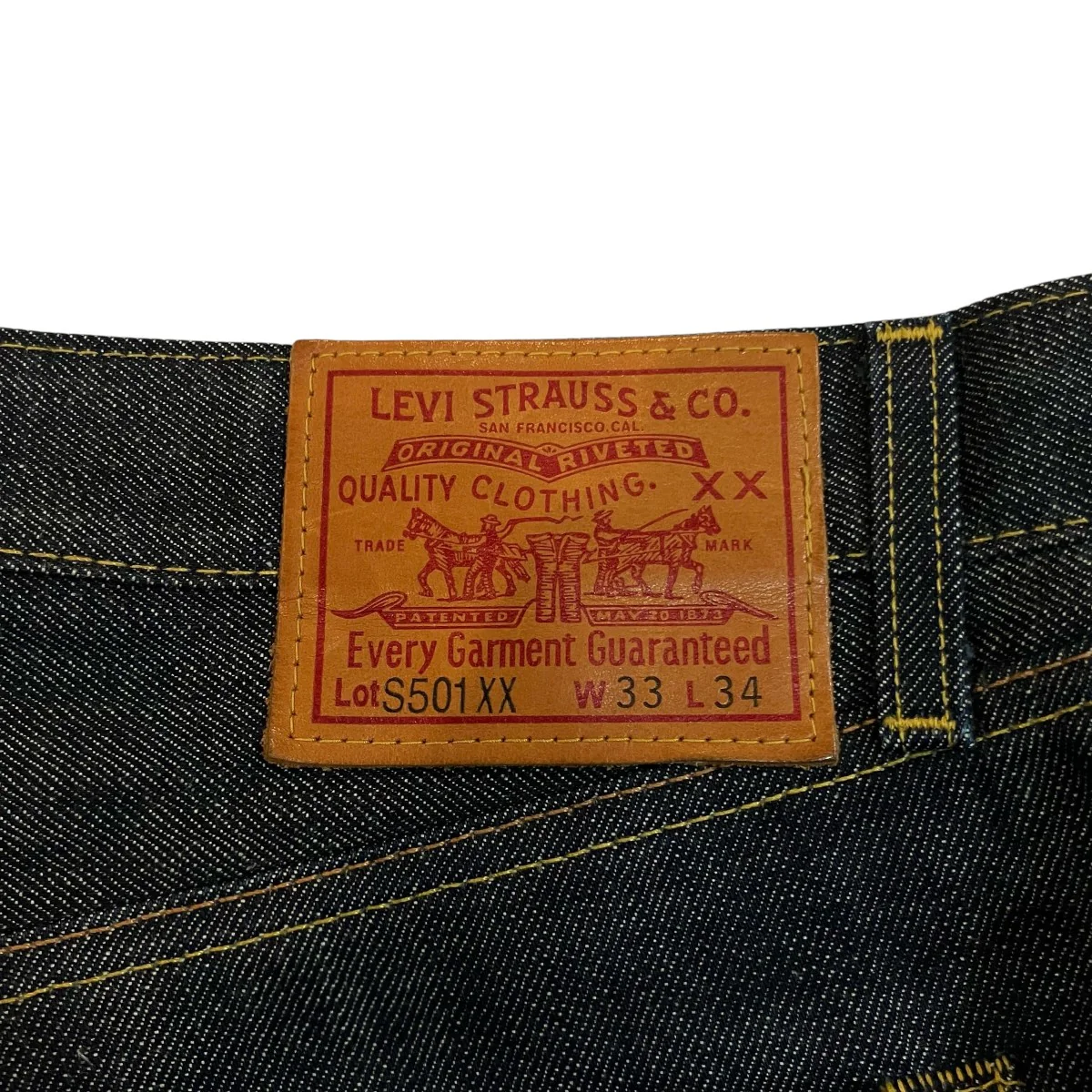 「S501XX」1944年復刻 デニムパンツpc9 44501 0072 - Image 5