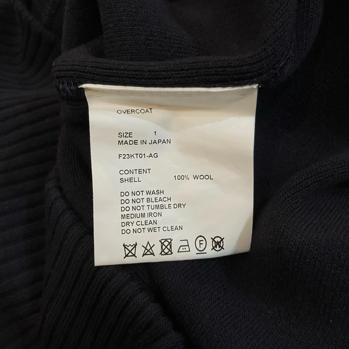 「MOCK NECK PULLOVER IN WOOL CUT＆SEW SWEATER」モックネックプルオーバーセーターF23KT01 AG - Image 6