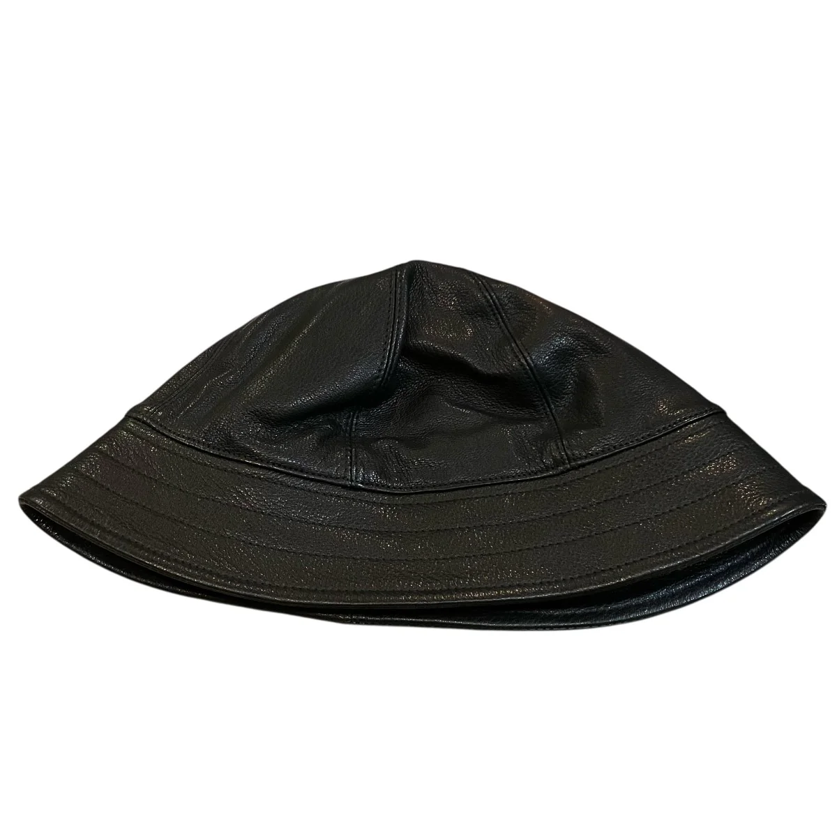 「SAILOR HAT」ゴートレザーバケットハットHT 06 C GOAT 3 - Image 2