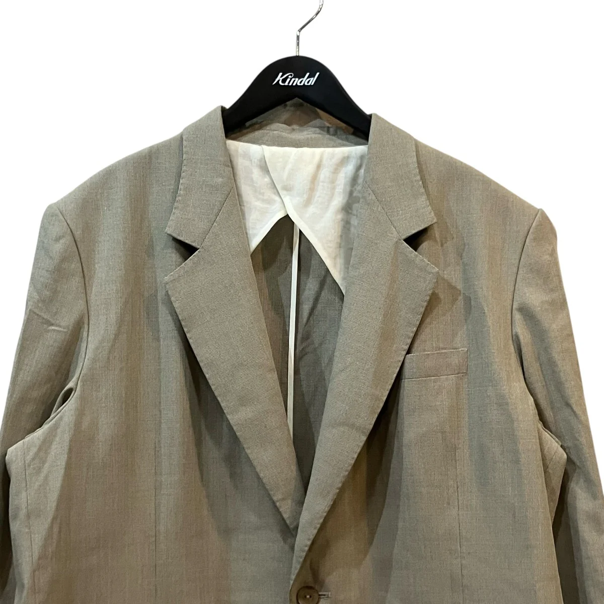 25SS「LOW GORGE TAILORED JACKET」テーラードジャケットIH 25SS J033 NDC - Image 3