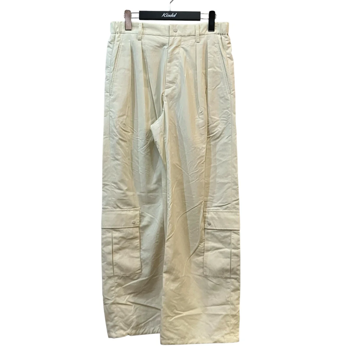 25SS「TWO TUCKS WIDE CARGO PANTS」ワイドカーゴパンツIH 25SS P040 KM