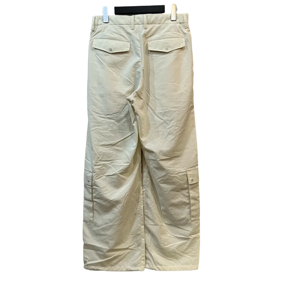 25SS「TWO TUCKS WIDE CARGO PANTS」ワイドカーゴパンツIH 25SS P040 KM - Image 2