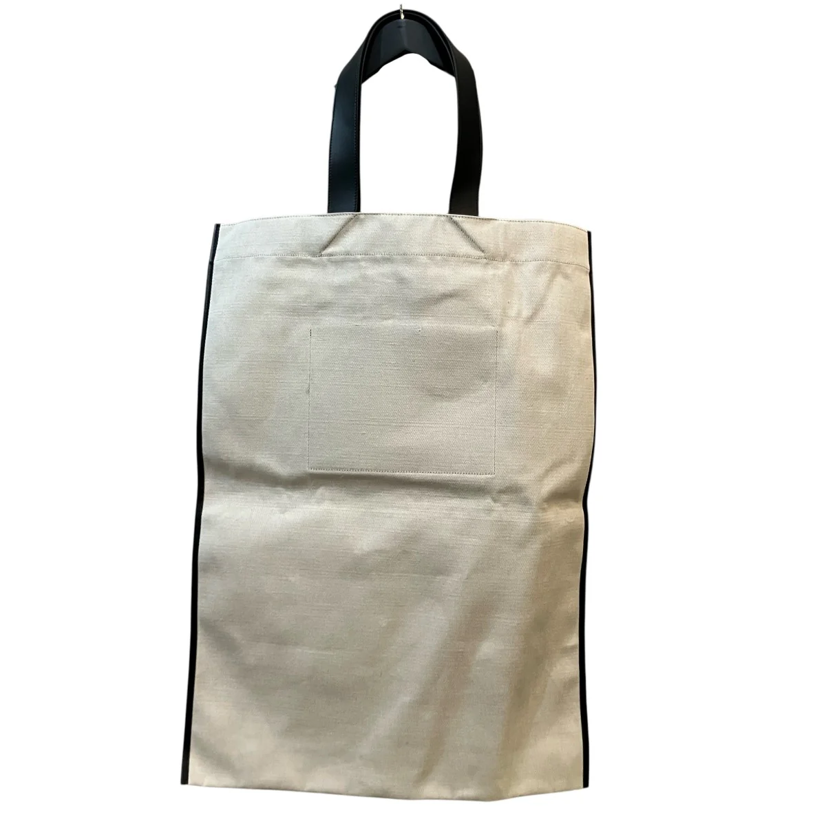 「BORDER BOOK TOTE」ハート型ポーチ付きロゴキャンバストートJ10WC0001 - Image 4