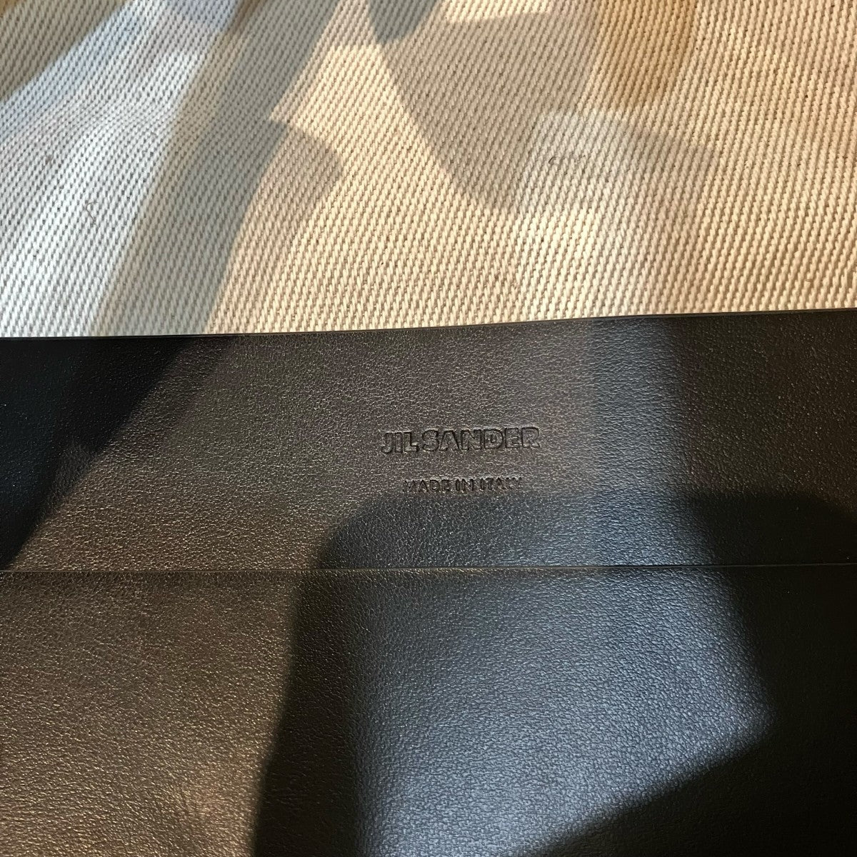 「BORDER BOOK TOTE」ハート型ポーチ付きロゴキャンバストートJ10WC0001 - Image 8